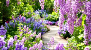 flores lilas