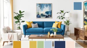 colores que combinan con el azul