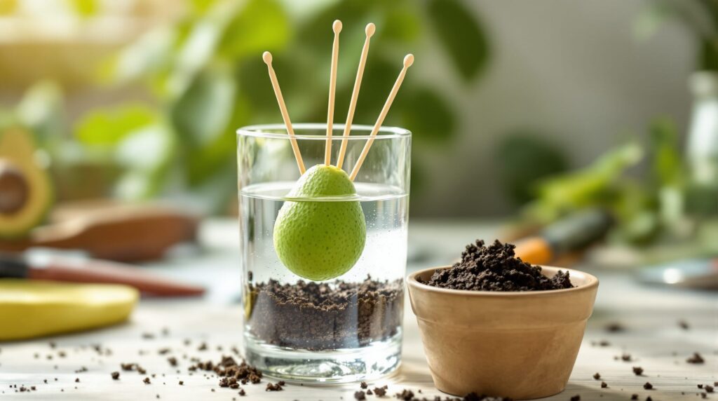 como plantar un aguacate