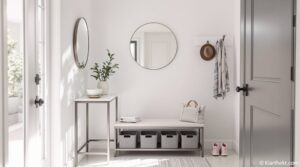 como decorar un recibidor pequeño