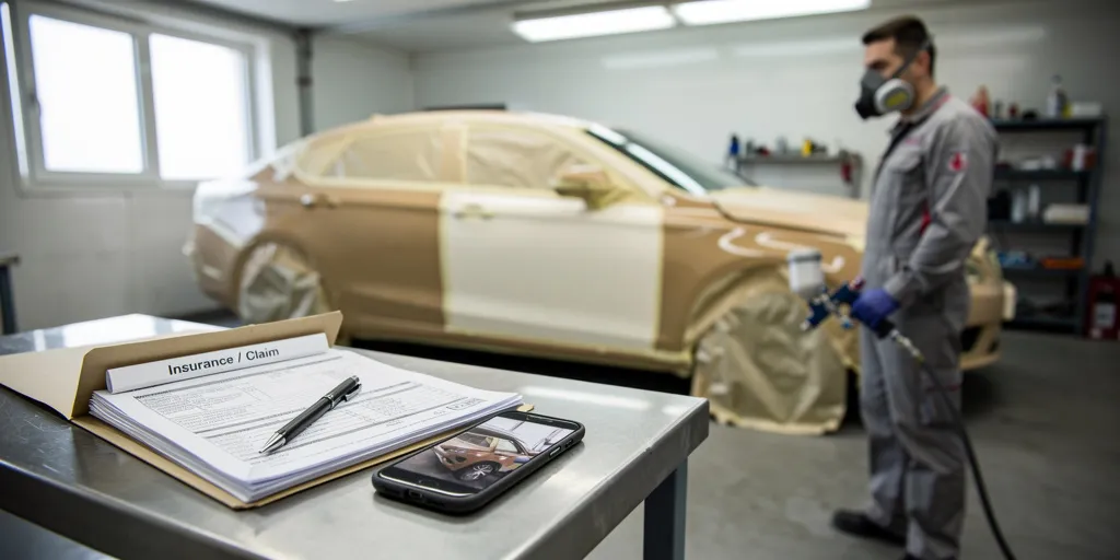 como pintar el coche con un solo parte