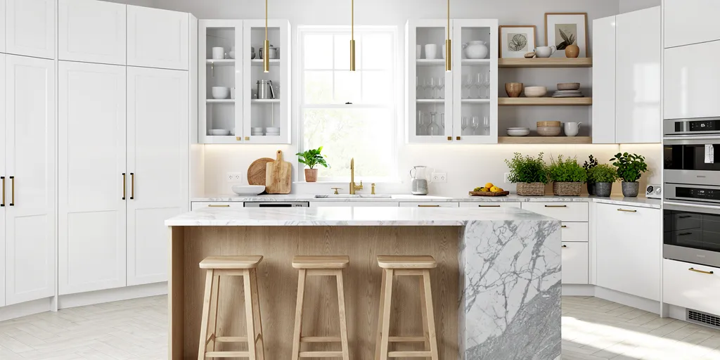 el mueble cocinas blancas